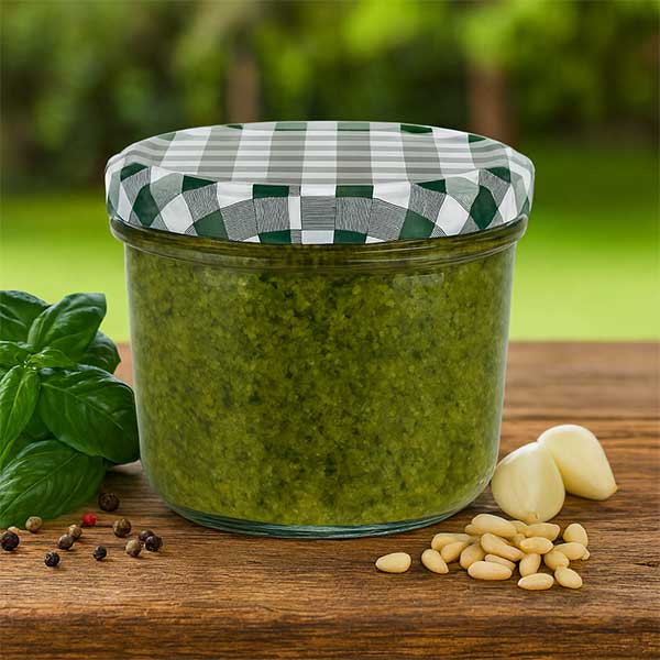 Vasos 230ml + tapa BasicSeal verde/blanco UNiTWIST