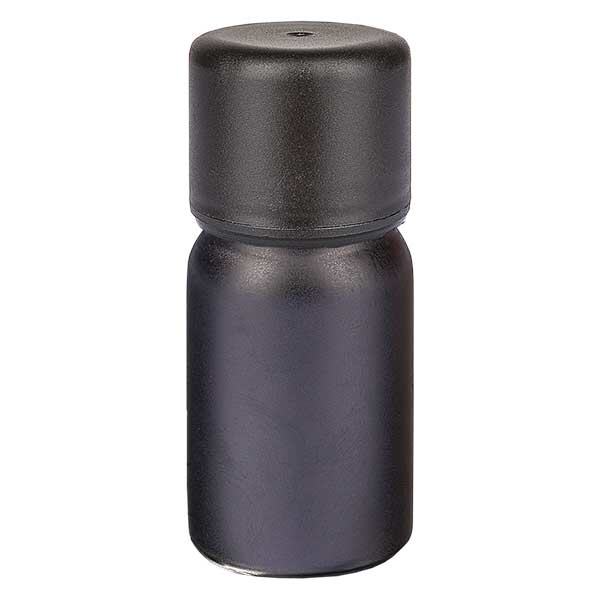 Botella 5ml 6mm tapón rosca precinto BlackLine UT18/5 Botella 5ml 6mm tapón rosca precinto BlackLine UT18/5