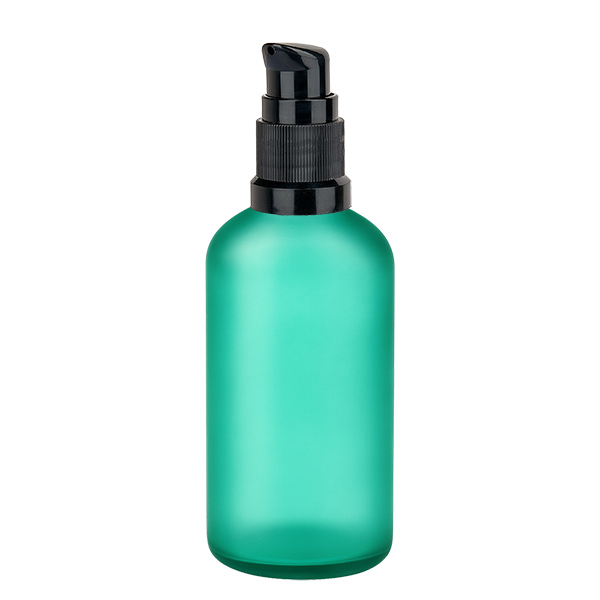 Frasco bomba de 100 ml negro con tapón estándar GreenLine UT18/100 Frasco bomba de 100 ml negro con tapón estándar GreenLine UT18/100