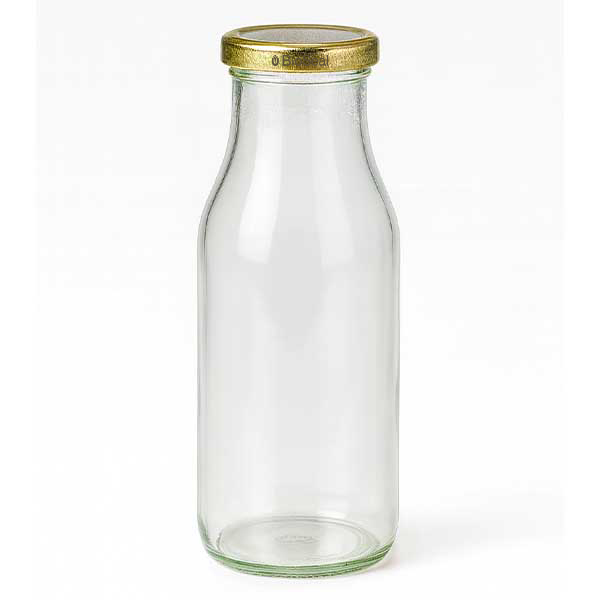 Botella 263ml con tapa BioSeal dorada UNiTWIST