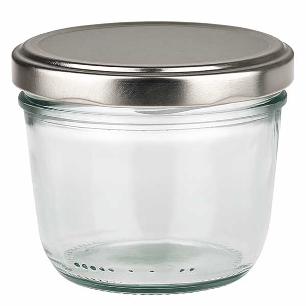 Vasos de 230ml con tapa BasicSeal plata UNiTWIST