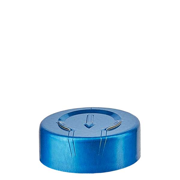 Tapón de engaste 20,25 x 7,4 mm GANZ-Abriss azul Tapón de engaste 20,25 x 7,4 mm GANZ-Abriss azul