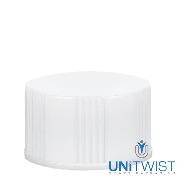 Tapón de rosca de plástico blanco UT13/3-5 UNiTWIST