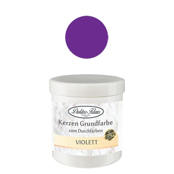 Base para velas Doktor-Klaus color violeta, 7gr, en lata Base para velas Doktor-Klaus color violeta, 7gr, en lata