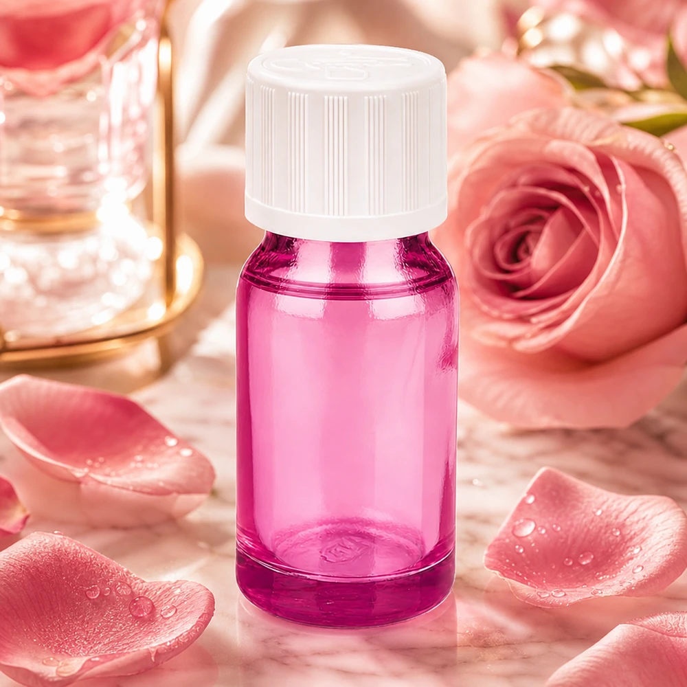 Frasco cuentagotas de 10ml 1,2mm blanco originalidad a prueba de niños PurpleLine.UT18/10 Frasco cuentagotas de 10 ml con abertura de 1,2 mm en color violeta para aplicaciones de aromaterapia