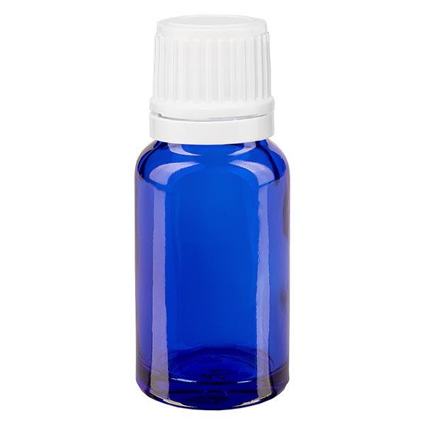 Botella de farmacia azul 10ml tapón cuentagotas 1.2mm blanco a prueba de manipulaciones Botella de farmacia azul 10ml tapón cuentagotas 1.2mm blanco a prueba de manipulaciones
