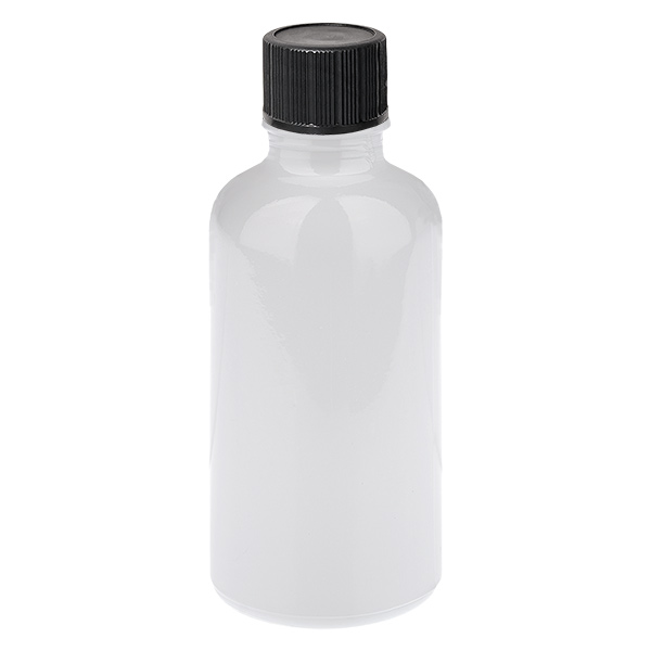 Frasco cuentagotas de 50 ml, 1 mm, negro, tapón estándar WhiteLine UT18/50 Frasco cuentagotas de 50 ml, 1 mm, negro, tapón estándar WhiteLine UT18/50