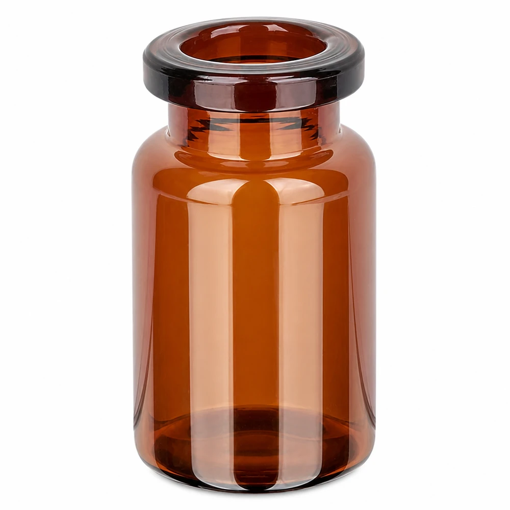 Frasco de inyección vidrio ámbar 5ml UV-schützende Injektionsflasche 5ml Braunglas für Lichtempfindliche Pharmazeutika und Wirkstoffe