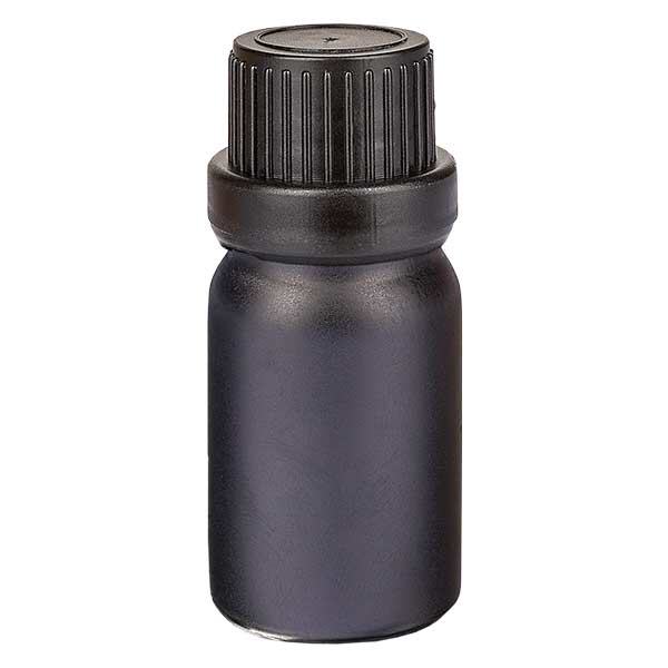 Botella 5ml 11mm tapón rosca precinto BlackLine UT18/5 Botella 5ml 11mm tapón rosca precinto BlackLine UT18/5