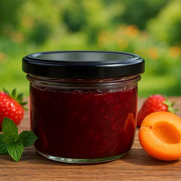 Vasos de 230ml con tapa BasicSeal negro UNiTWIST