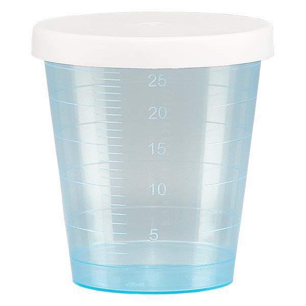 Vaso para medicamentos azul 30ml Vaso para medicamentos azul 30ml