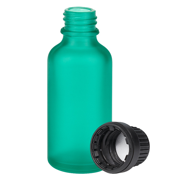 Botella 50ml tapón rosca 11mm negro GreenLine UT18/50 Botella 50ml tapón rosca 11mm negro GreenLine UT18/50