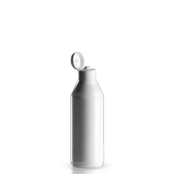 Frasco de loción de 250 ml con bisagra plegable Frasco de loción de 250 ml con bisagra plegable