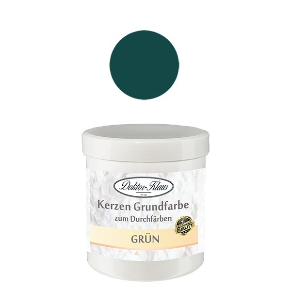Base para velas verde de Doktor-Klaus, 7g, en lata Base para velas verde de Doktor-Klaus, 7g, en lata