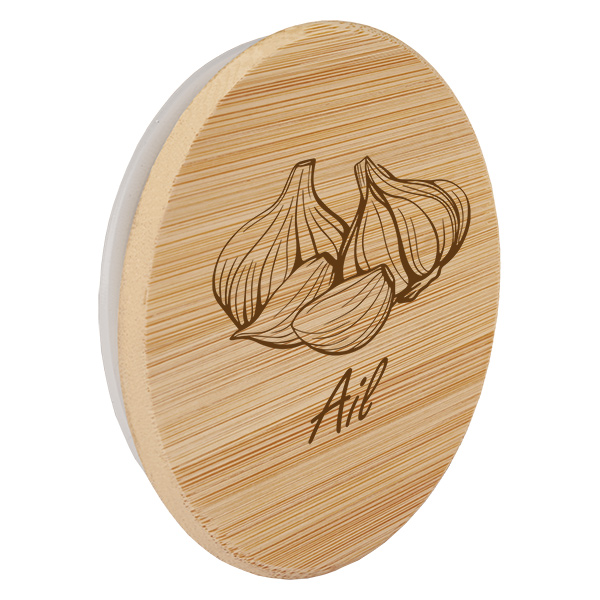 Tapón de madera "Ail" para WECK RR60 Tapón de madera "Ail" para WECK RR60