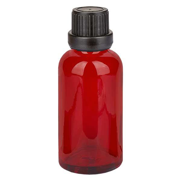 Frasco cuentagotas de 30 ml con cierre inviolable de 2 mm RedLine UT18/30 UNiTWIST Frasco cuentagotas de 30 ml con cierre inviolable de 2 mm RedLine UT18/30 UNiTWIST