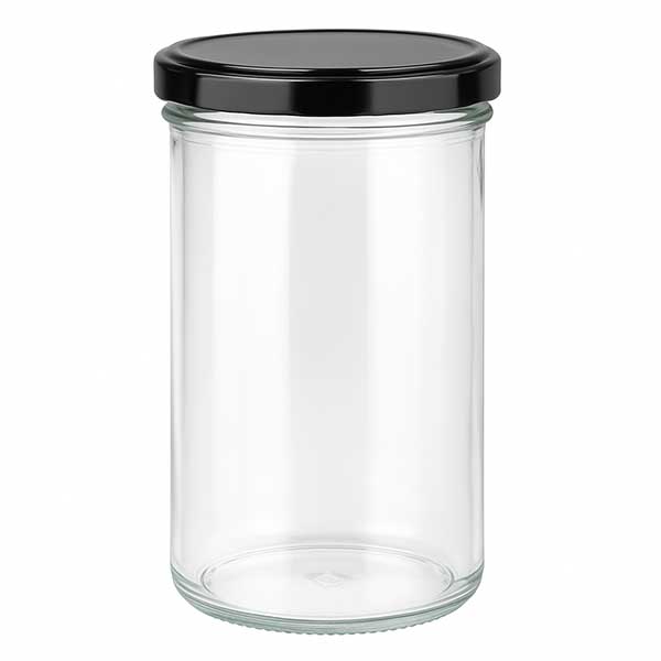 Vasos de 277ml con tapa BasicSeal negro UNiTWIST