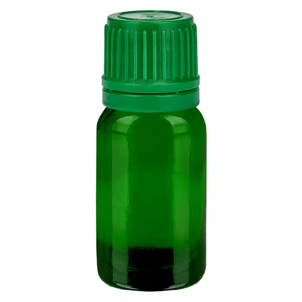 Frasco 10ml 11mm tapón rosca verde GreenLine UT18/10 Frasco 10ml 11mm tapón rosca verde GreenLine UT18/10
