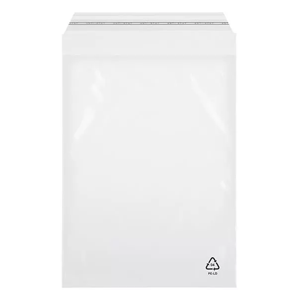Bolsa con solapa adhesiva (paquete de 100) 120x230mm/60µm