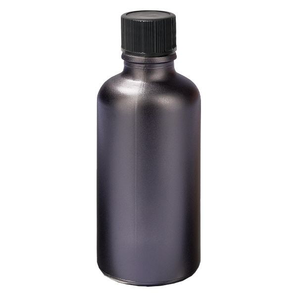 Frasco cuentagotas 50ml 1mm negro tapón estándar BlackLine UT18/50 Frasco cuentagotas 50ml 1mm negro tapón estándar BlackLine UT18/50