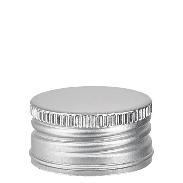 Tapón de rosca polipropileno 31.5mm aluminio plateado estándar Tapón de rosca polipropileno 31.5mm aluminio plateado estándar