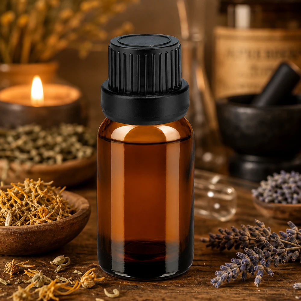 Botella 10ml tapón rosca 11mm negro a prueba de manipulacionesII BrownLine UT18/10 Frasco de vidrio ámbar de 10 ml de alta calidad con tapón de rosca negro para aplicaciones profesionales de laboratorio