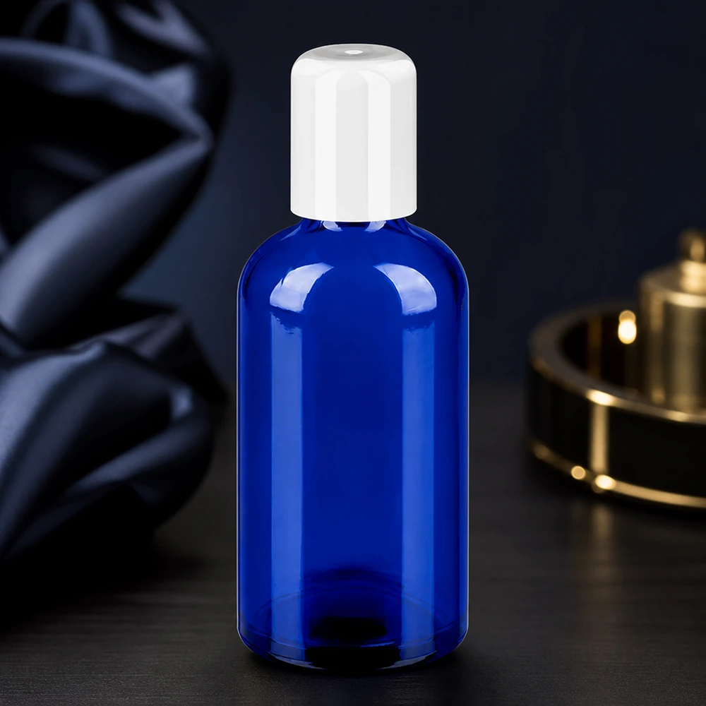 Frasco roll-on 100ml blanco tapón estándar BlueLine UT18/100 Frasco roll-on 100ml blanco tapón estándar BlueLine UT18/100