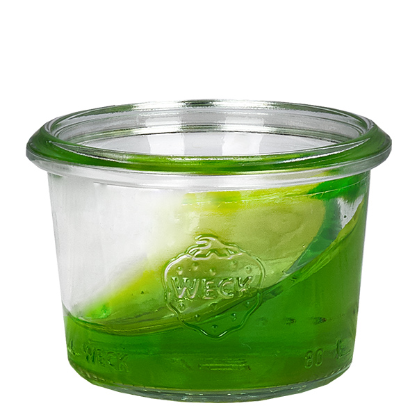 48er Set Weck Gläser 80ml Sturzgläser