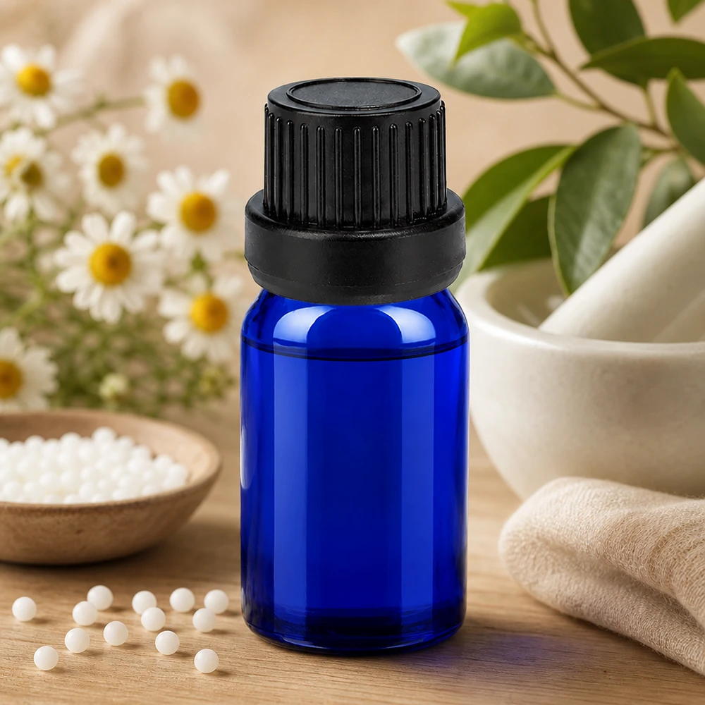 Frasco cuentagotas de 5 ml con tapón inviolable negro de 2 mm BlueLine UT18/5 Frasco de vidrio azul de 5 ml con gotero de precisión de 2 mm OV BlueLine UT18 para una aplicación controlada