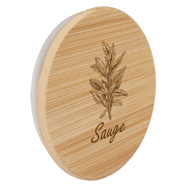 Tapón de madera "Sauge" para WECK RR60 Tapón de madera "Sauge" para WECK RR60
