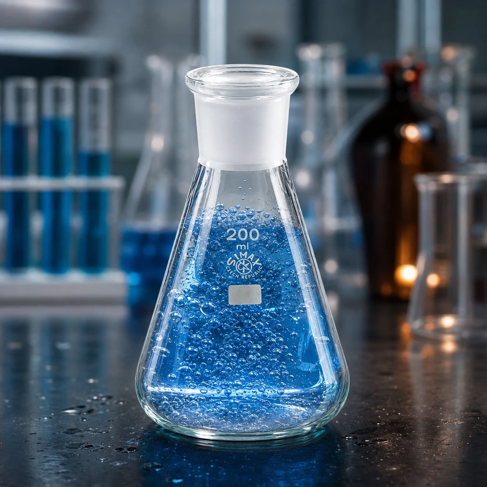 Matraz Erlenmeyer 200ml con junta esmerilada estándar (29/32) Matraz Erlenmeyer 200ml con junta esmerilada estándar (29/32)