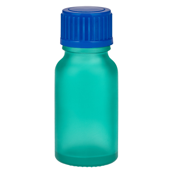 Frasco 10ml 11mm tapón rosca azul estándar GreenLine UT18/10 Frasco 10ml 11mm tapón rosca azul estándar GreenLine UT18/10