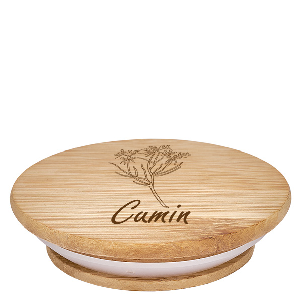 Taco de madera "Comino" para WECK RR60 Taco de madera "Comino" para WECK RR60