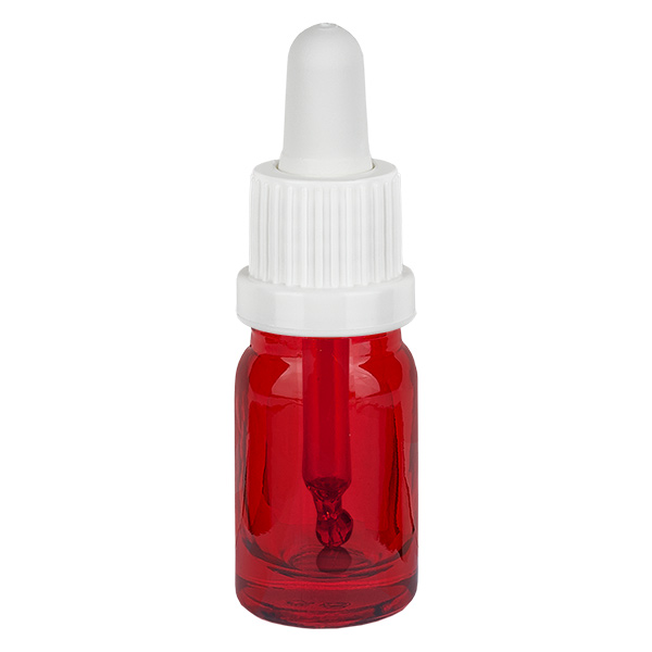Frasco pipeta 5ml cierre inviolable blanco RedLine UT18/5 Frasco pipeta 5ml cierre inviolable blanco RedLine UT18/5