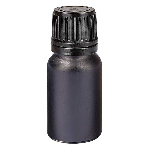 Frasco cuentagotas 10ml 1mm cierre inviolable BlackL. UT18/10 Frasco cuentagotas 10ml 1mm cierre inviolable BlackL. UT18/10