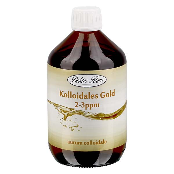 500 ml Oro Coloidal Doctor Claus, 2-3ppm, para rellenar, en botella PET marrón 500 ml Oro Coloidal Doctor Claus, 2-3ppm, para rellenar, en botella PET marrón