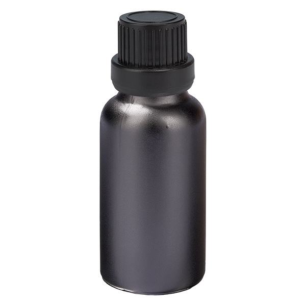 Frasco 20ml 11mm tapón rosca negro estándar BlackLine UT18/20 Frasco 20ml 11mm tapón rosca negro estándar BlackLine UT18/20