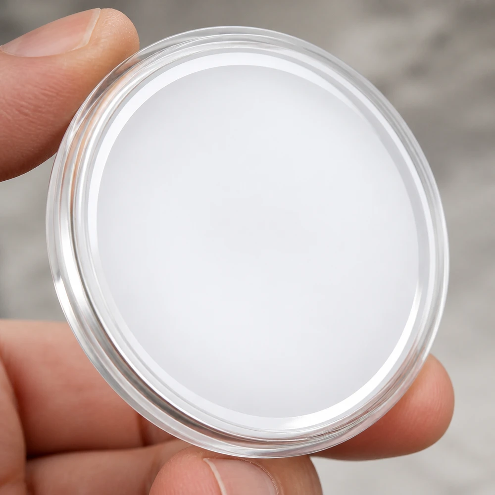 Tapa BasicSeal de 63 mm, blanca (TO63) UNiTWIST Base transparente de 63 mm. Tapa BasicSeal blanca TO63. UNiTWIST. Vista interior de la junta