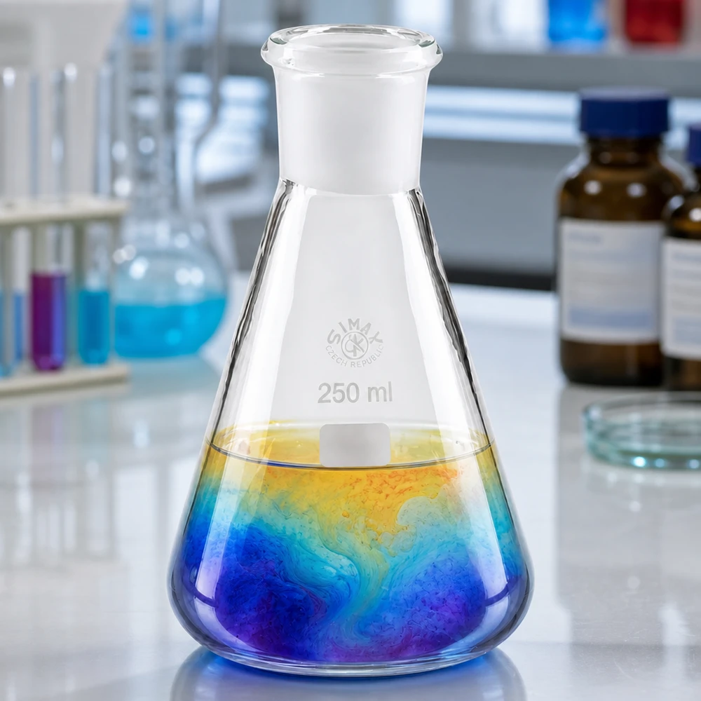 Matraz Erlenmeyer 250ml con junta esmerilada estándar (29/32)