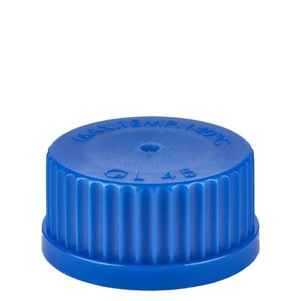 Tapón de rosca - tapa GL 45 azul Tapón de rosca - tapa GL 45 azul