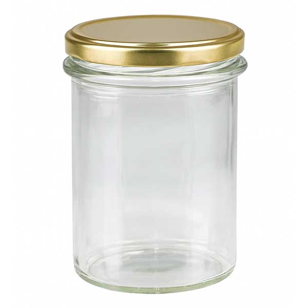 Vasos de 230ml con tapa BasicSeal oro UNiTWIST