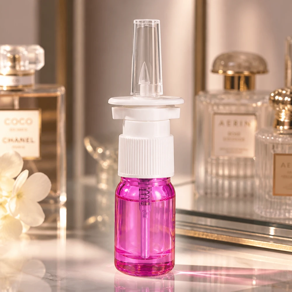 Pulverizador nasal PurpleLine de 5 ml con rosca UT18/5 para aplicaciones médicas y cosméticas