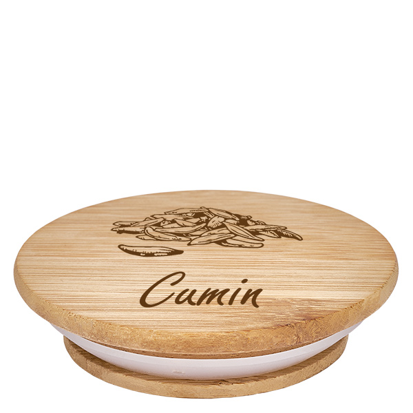 Taco de madera "Comino" para WECK RR60 Taco de madera "Comino" para WECK RR60