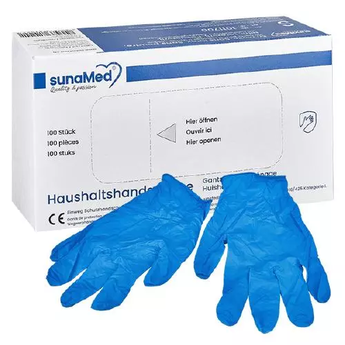 Caja de 100 guantes desechables SunaMed talla S Caja de 100 guantes desechables SunaMed talla S