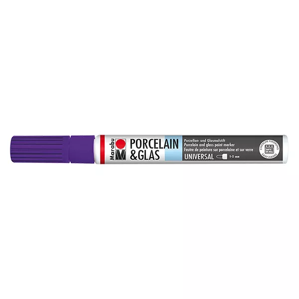 Lápiz de color violeta 1-2mm para vidrio/porcelana