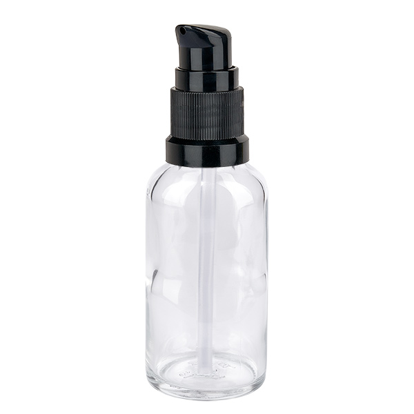 Frasco bomba 30ml negro tapón estándar ClearLine UT18/30 Frasco bomba 30ml negro tapón estándar ClearLine UT18/30