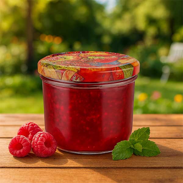 Vasos 230ml + tapa BasicSeal decoración frutas UNiTWIST