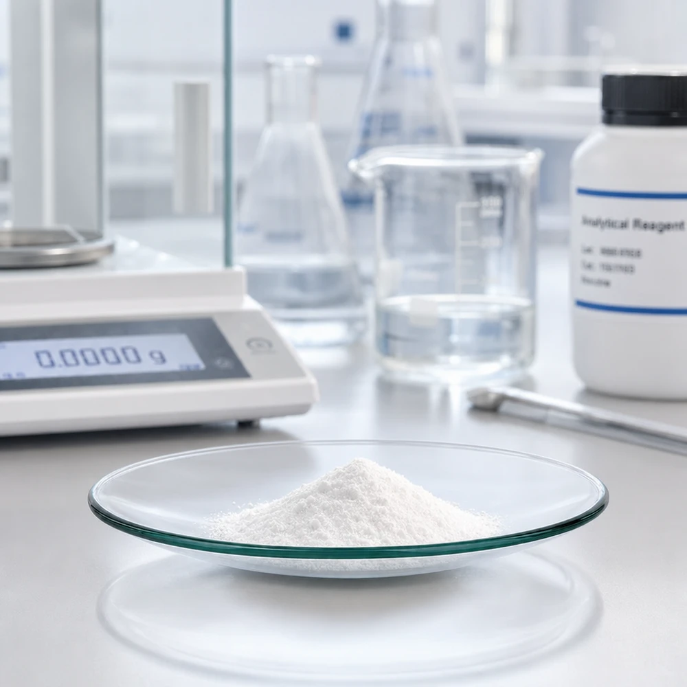 Plato de cristal redondo de 100 mm de diámetro para trabajos precisos de laboratorio y análisis químicos