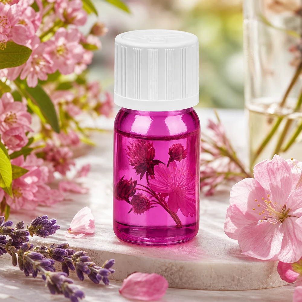 Frasco cuentagotas de 5ml 1,2mm blanco estándar a prueba de niños PurpleLine. UT18/5 Frasco cuentagotas de 5 ml fabricado en vidrio de alta calidad con el preciso inserto cuentagotas KiSi para aromaterapia