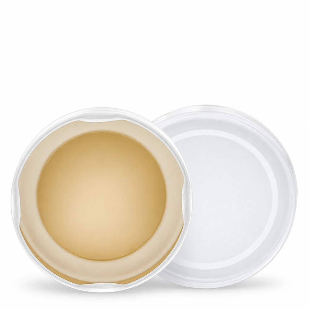 Tapa BasicSeal de 66 mm, blanca (TO66deep) UNiTWIST Tapa BasicSeal de 66 mm, blanca, TO66deep, UNiTWIST, vista interior con junta dorada